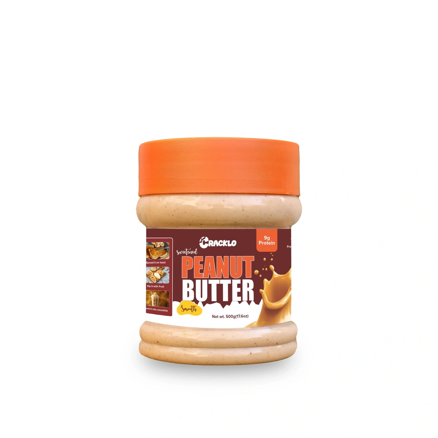 Pakistan Best 100% Organic Peanut Butter Smooth 340g and 500g