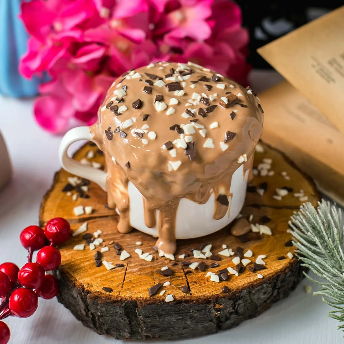 🍫 Peanut Butter Chocolate Mug Cake