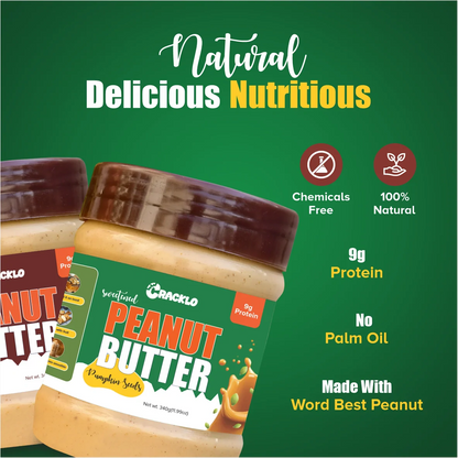 Combo Pack – Smooth + Pumpkin Seeds | 340g Sweetened.
