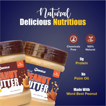 Combo Pack – Chunky + Smooth | Sweetened & Unsweetened 340g