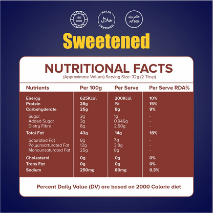 Combo Pack – Smooth + Chunky | Sweetened & Unsweetened 500g
