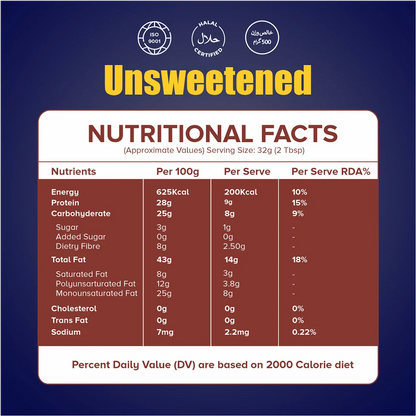 Combo Pack – Smooth + Chunky | Sweetened & Unsweetened 500g