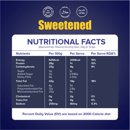 Chunky Peanut Butter 500g | Sweetened & Unsweetened – Cracklo