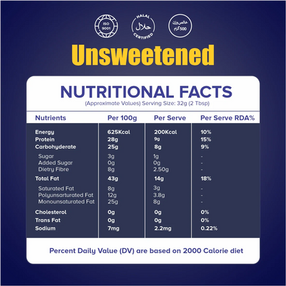 Chunky Peanut Butter 500g | Sweetened & Unsweetened – Cracklo