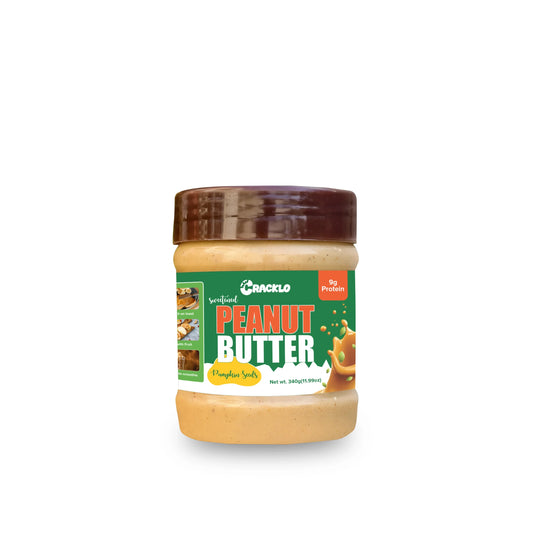 Pumpkin Seed Peanut Butter 340g | Sweetened | Women’s Wellness – Cracklo